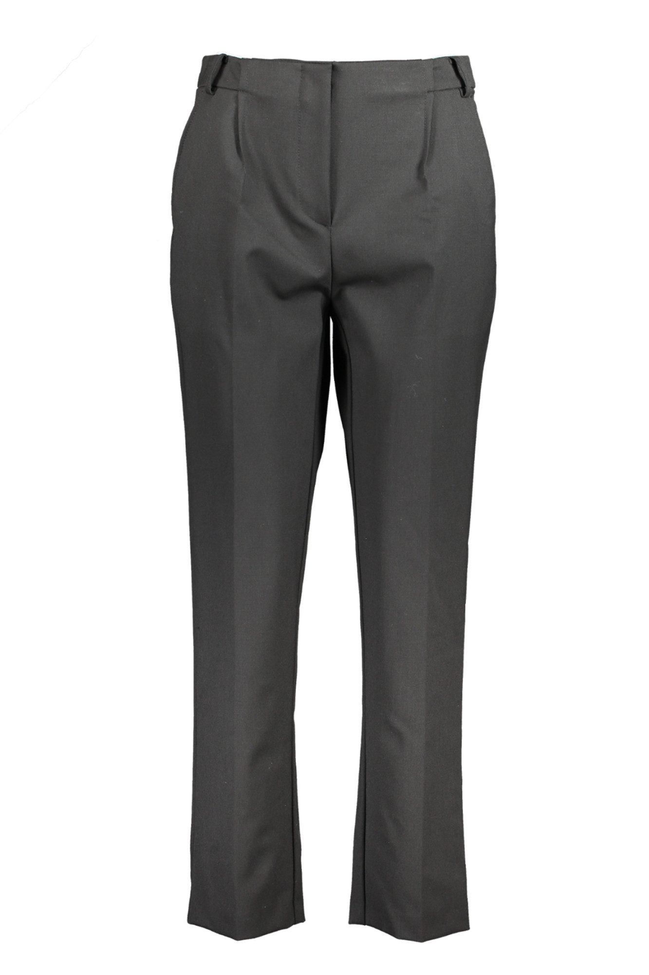 Patrizia Pepe 5-Pocket-Hose Stylische Damenhose in Schwarz mit Logo, 4 Taschen & Reißverschluss