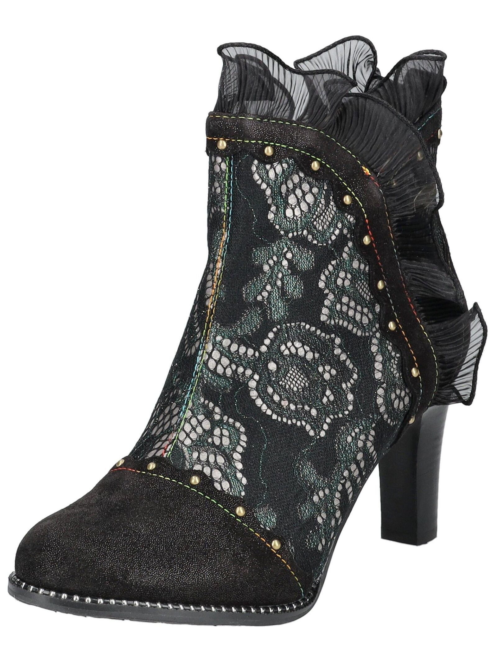 LAURA VITA LAURA VITA Stiefelette Leder High-Heel-Stiefelette günstig online kaufen