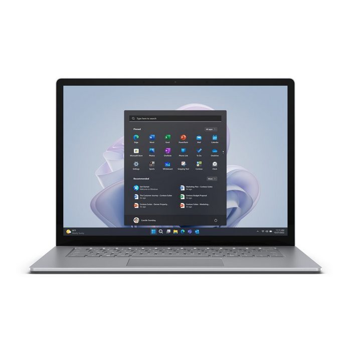 Microsoft Surface Laptop5 512GB (15"/i7/16GB) Platinum W11P Notebook (38.1 cm/15 Zoll Intel Intel® Core™ i7 i7-1265U Intel Iris Xe Graphics 512 GB SSD)