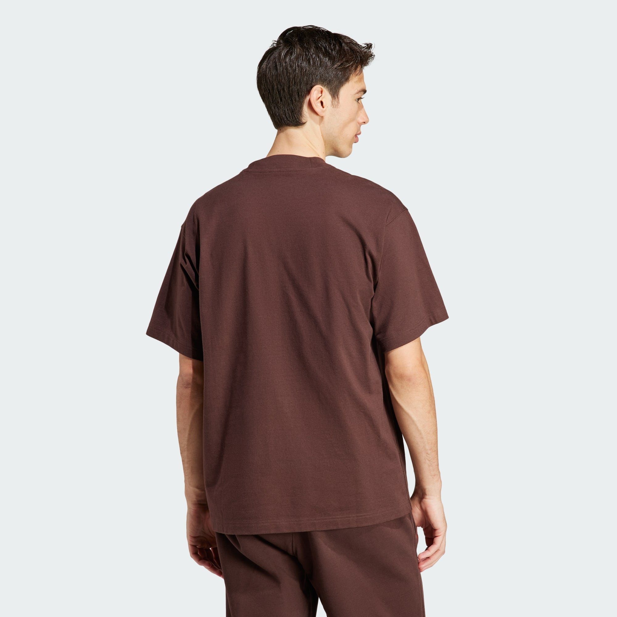 adidas Originals Brown ADICOLOR Shadow CONTEMPO T-SHIRT T-Shirt