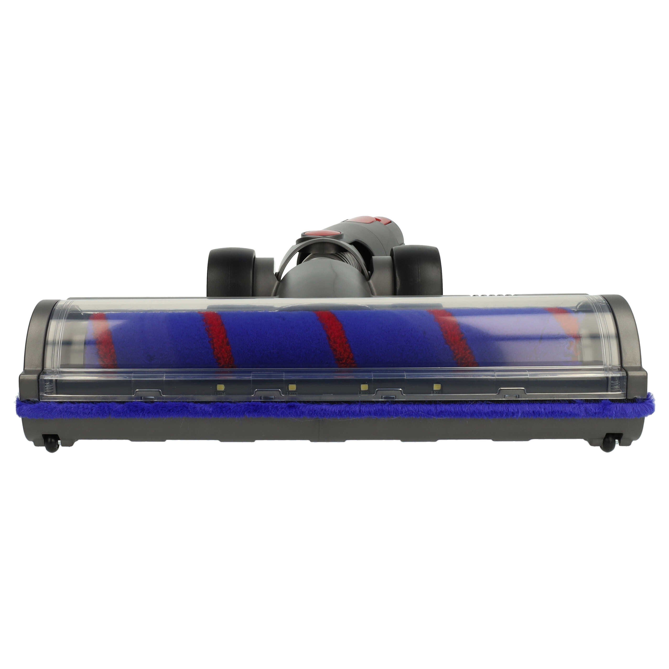 vhbw Bodendüse passend für Dyson V10, V10 Absolute, V10 Total Clean Staubsauger / Akk, Staubsaugerdüse, Soft Rolle drehende Turbobürste für Bodenstaubsauger – Bild 4 von 5