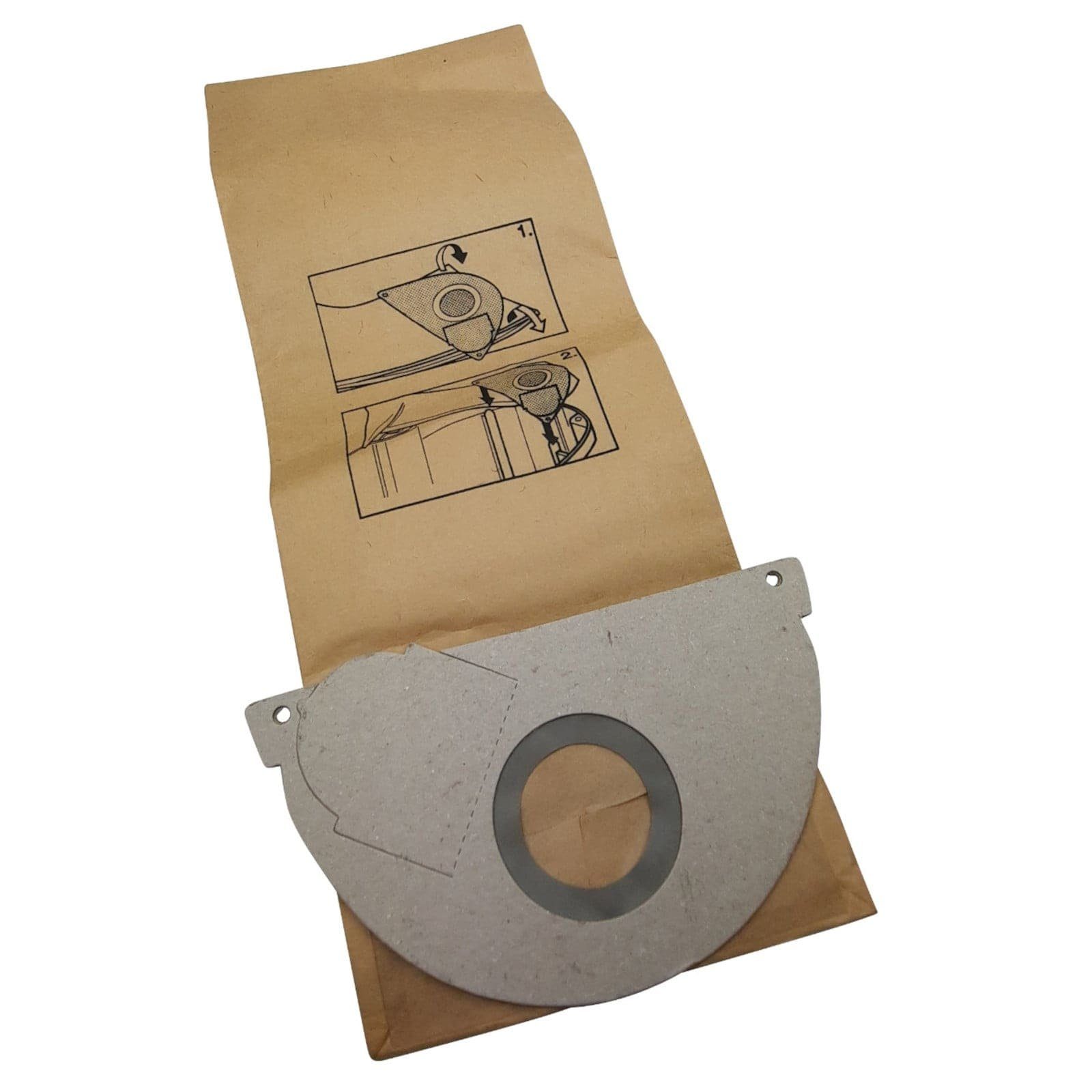 Reinica Staubsaugerbeutel passend Saugerbeutel 10er-Pack Staubbeutel Filtertüten für Beutel Kärcher 2101
