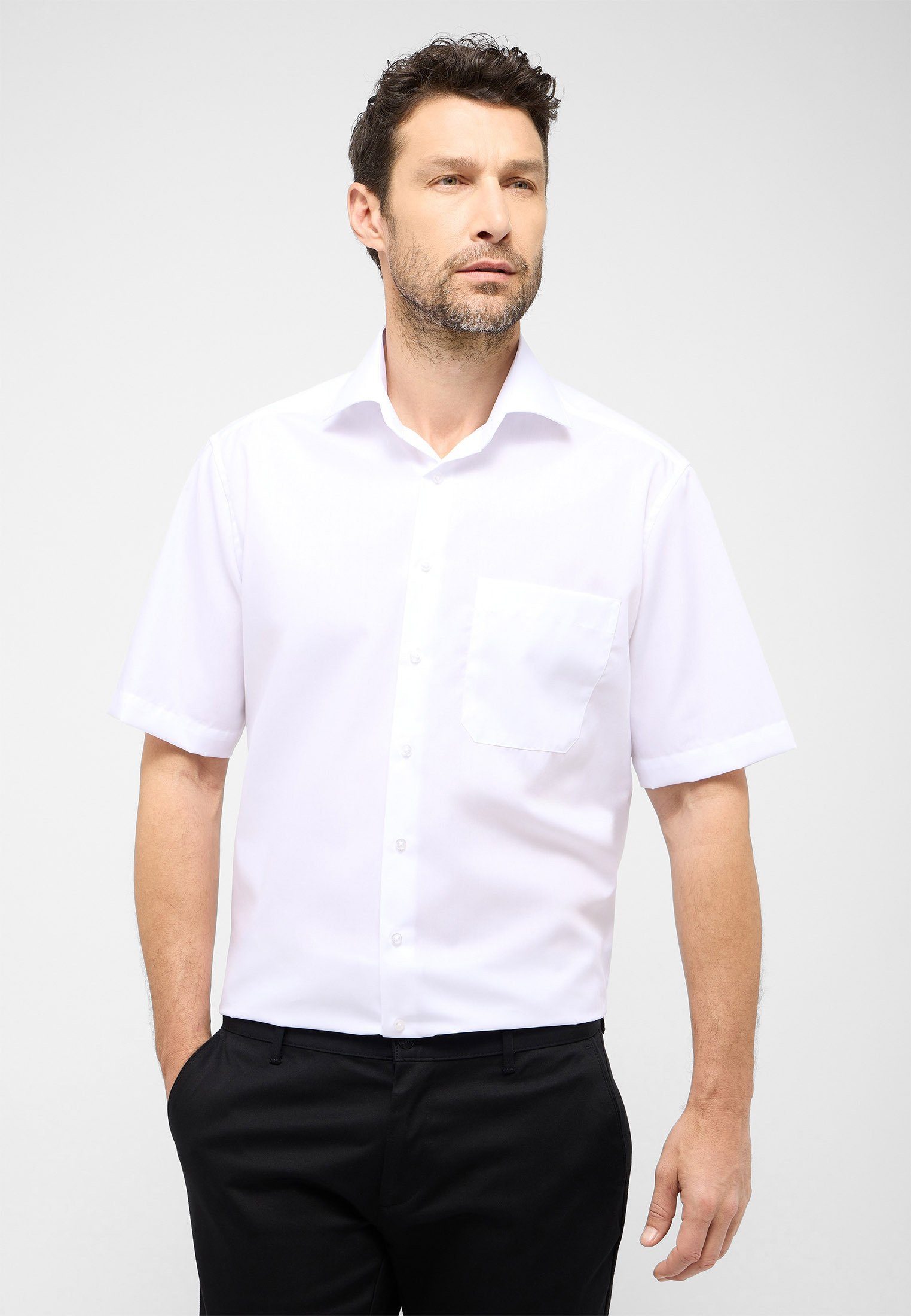 Eterna Kurzarmhemd COMFORT FIT NON IRON günstig online kaufen