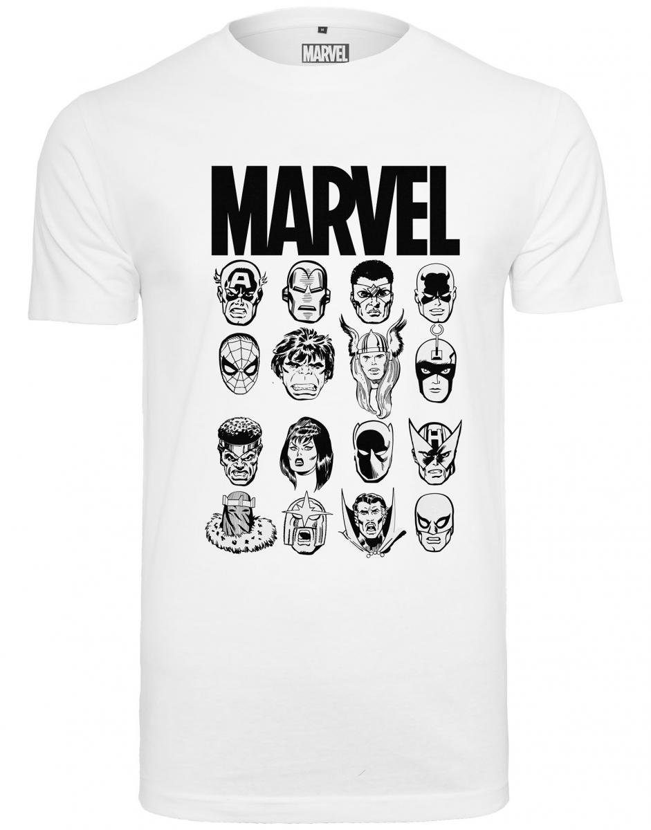 Merchcode T-Shirt Herren Marvel Crew (1-tlg) Tee