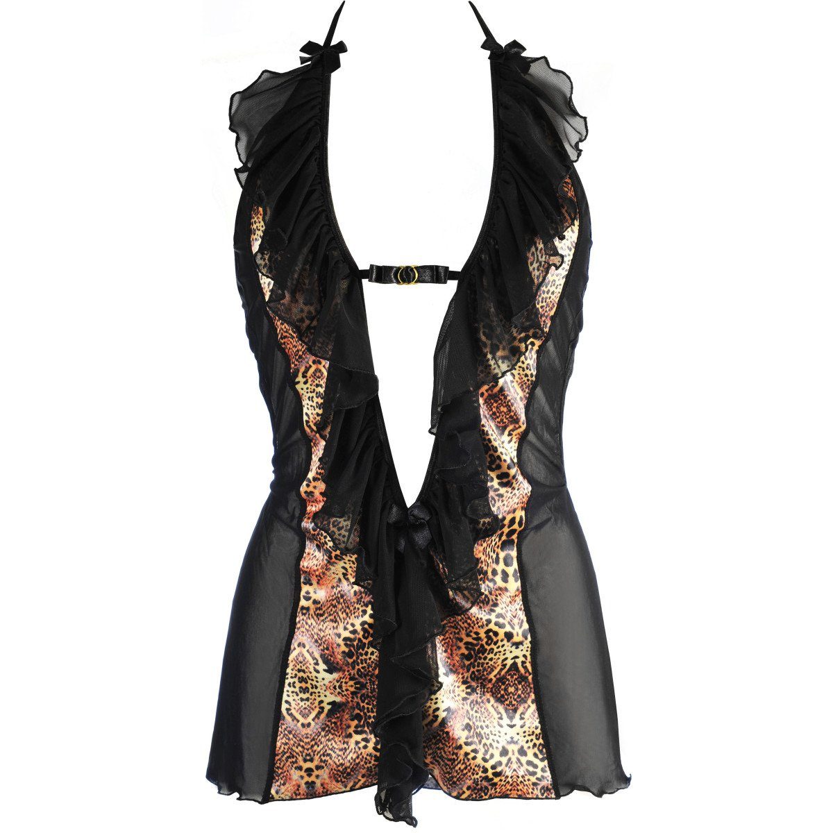 Axami Negligé Axami - V - 10409 babydoll & string black - (L,M,S,XL) (Packung)