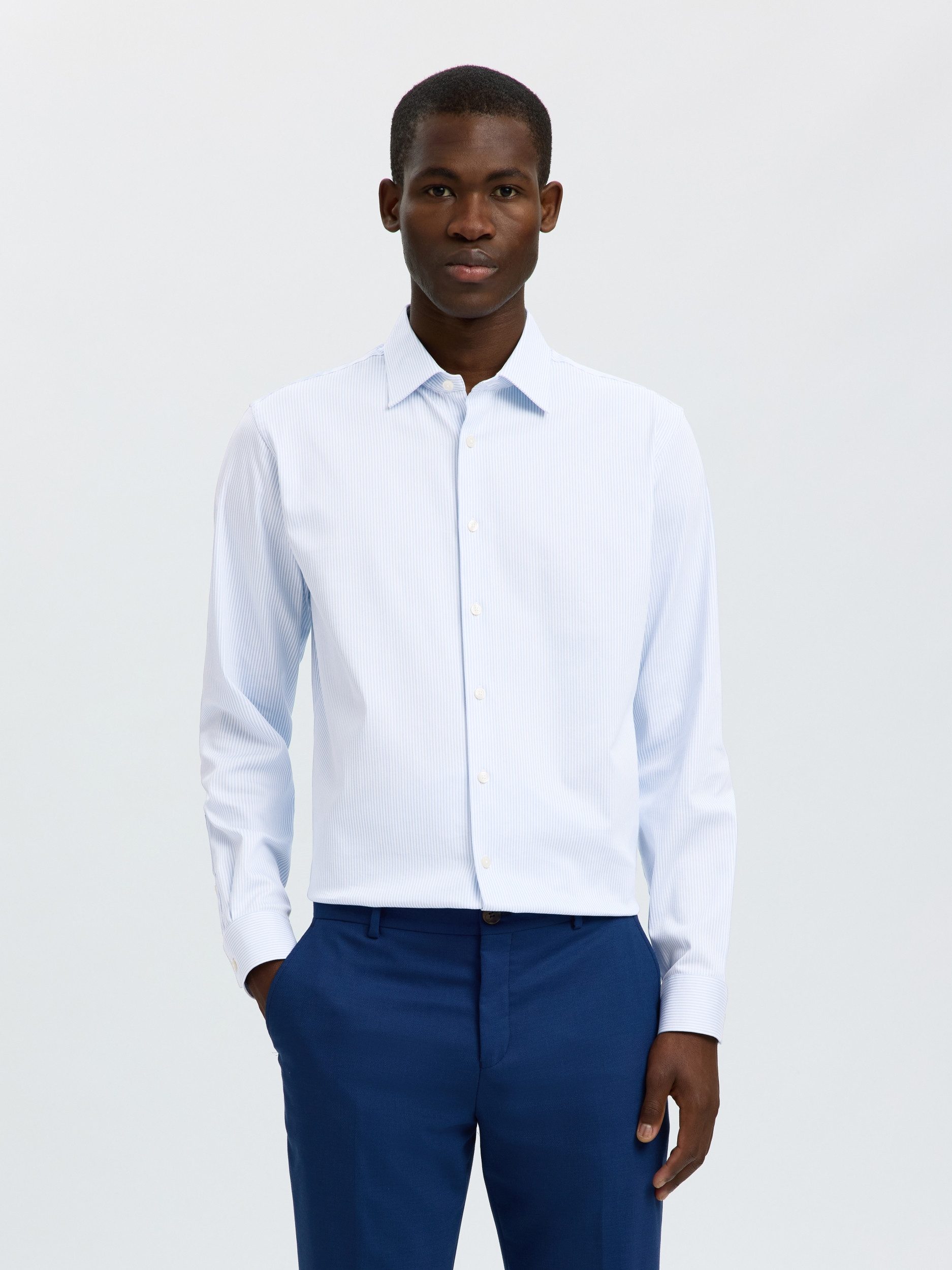 SELECTED HOMME Businesshemd SLMSLIMFILIP PERFORMANCE SHIRT LS N
