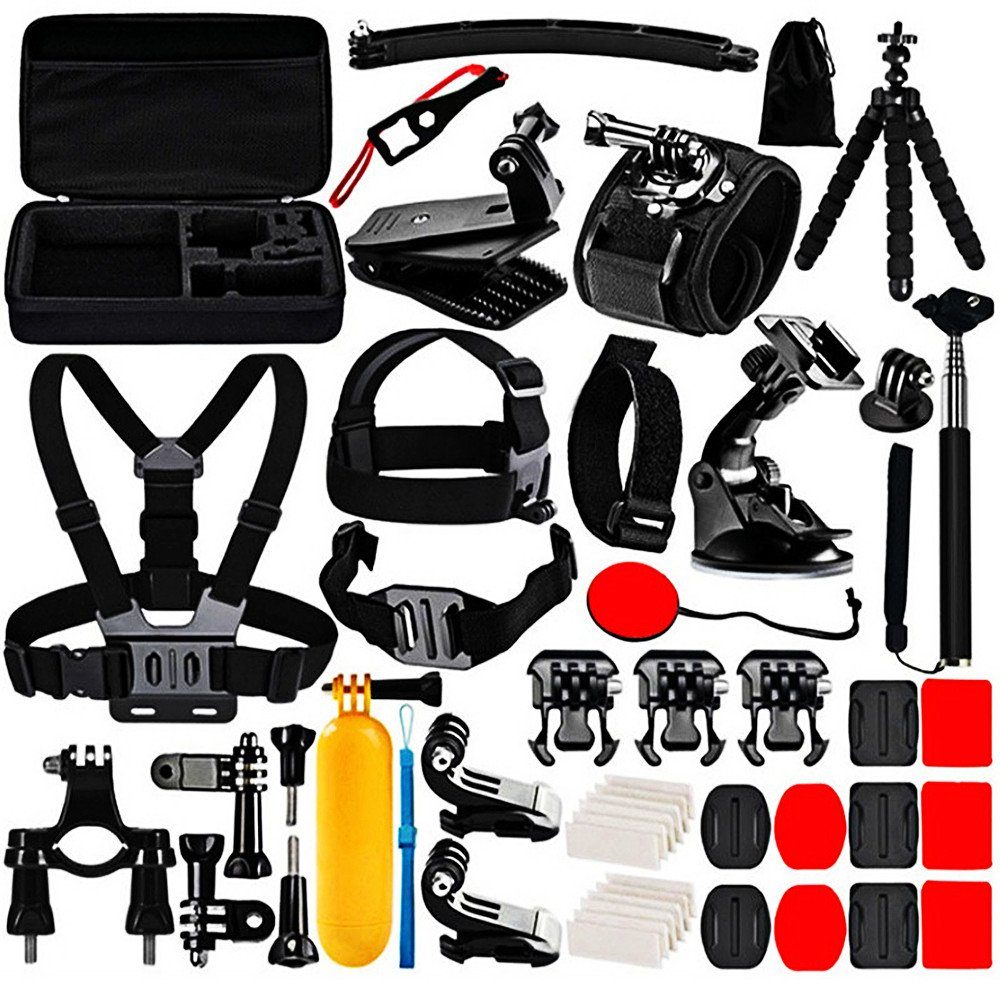 Kamerazubehör-Set Action Kamera Zubehör Set, 50 in 1 Action Camera Accessory Kit