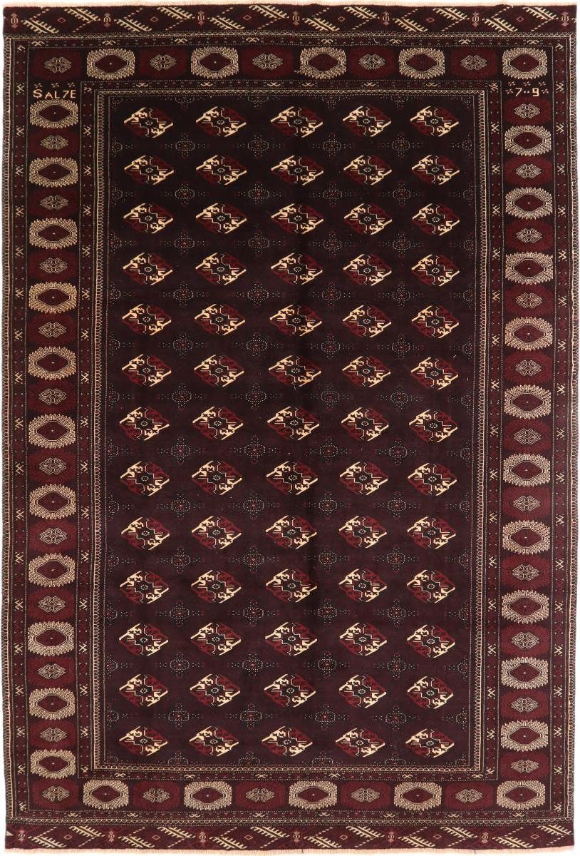 Orientteppich Turkaman 250x378 Handgeknüpfter Orientteppich / Perserteppich, Nain Trading, rechteckig, Höhe: 6 mm | Kurzflor-Teppiche