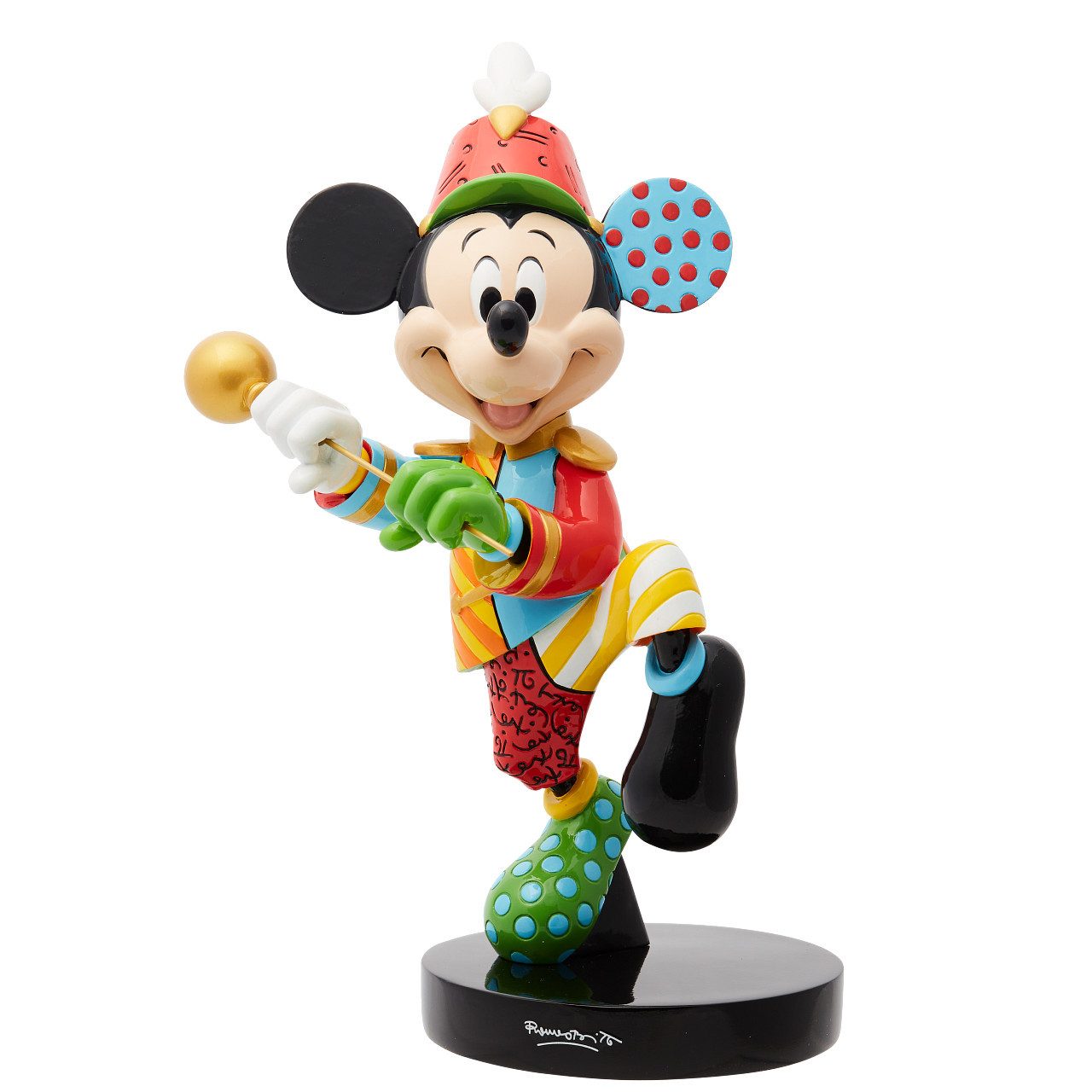 enesco Dekofigur Band Leader Mickey, Sammelfigur