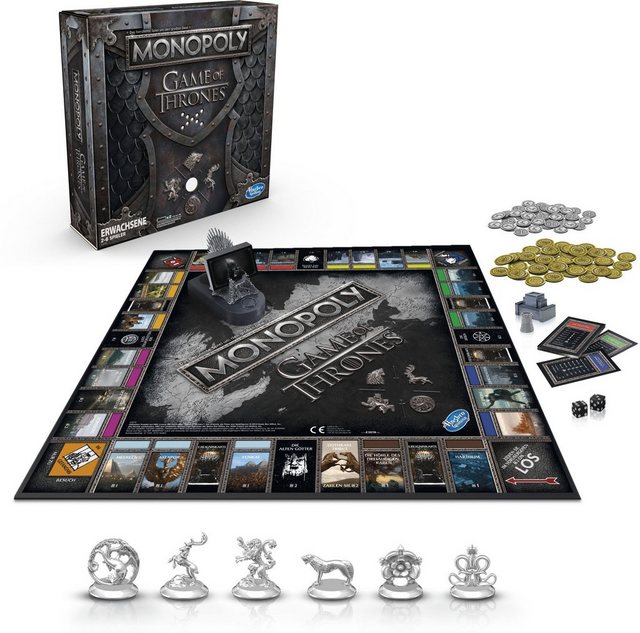Image of Hasbro Spiel, »Monopoly Game of Thrones«, mit Game of Thrones Soundtrack