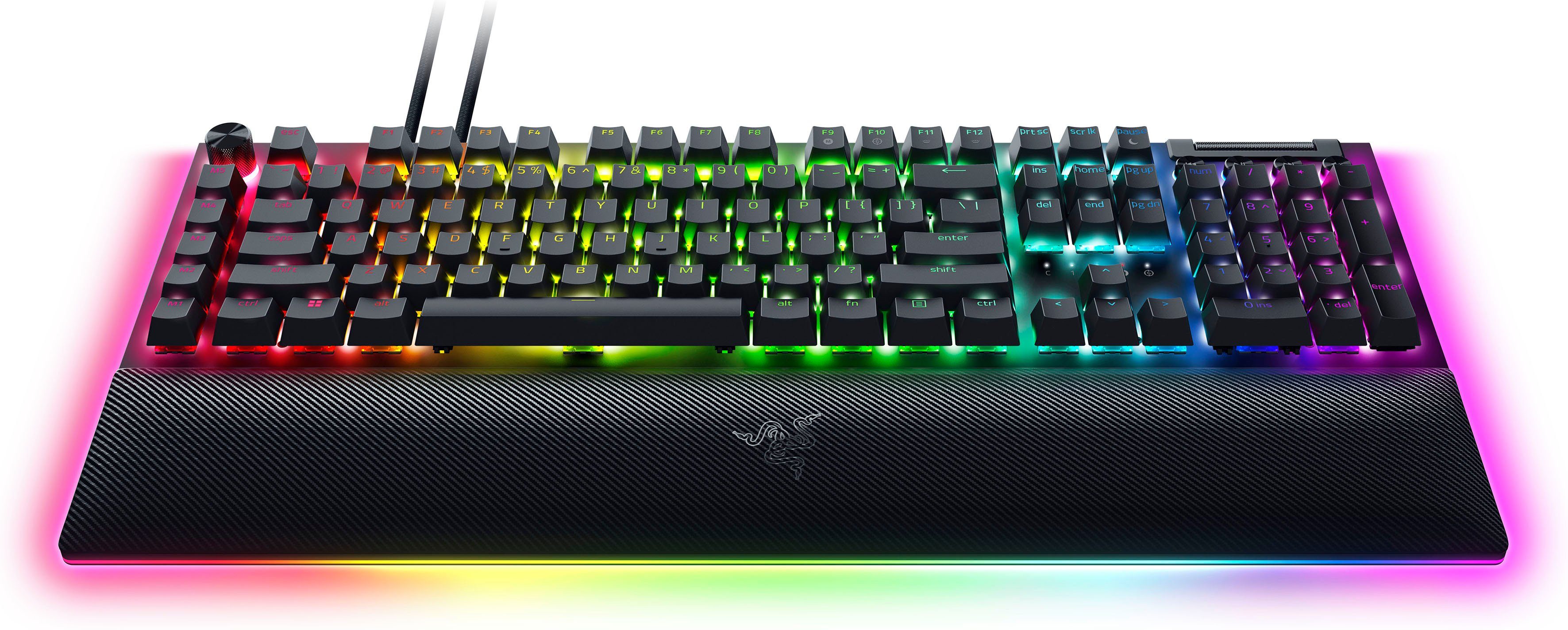 RAZER BlackWidow V4 Pro Green Switch Gaming-Tastatur