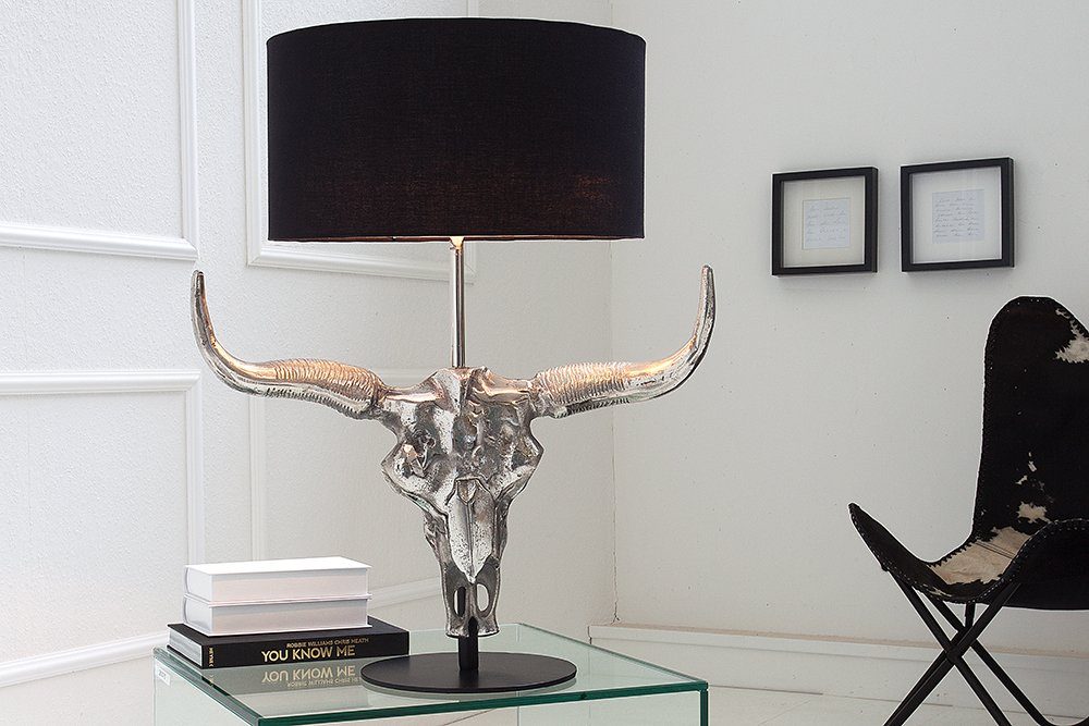 riess-ambiente Tischleuchte EL TORO 68cm schwarz günstig online kaufen
