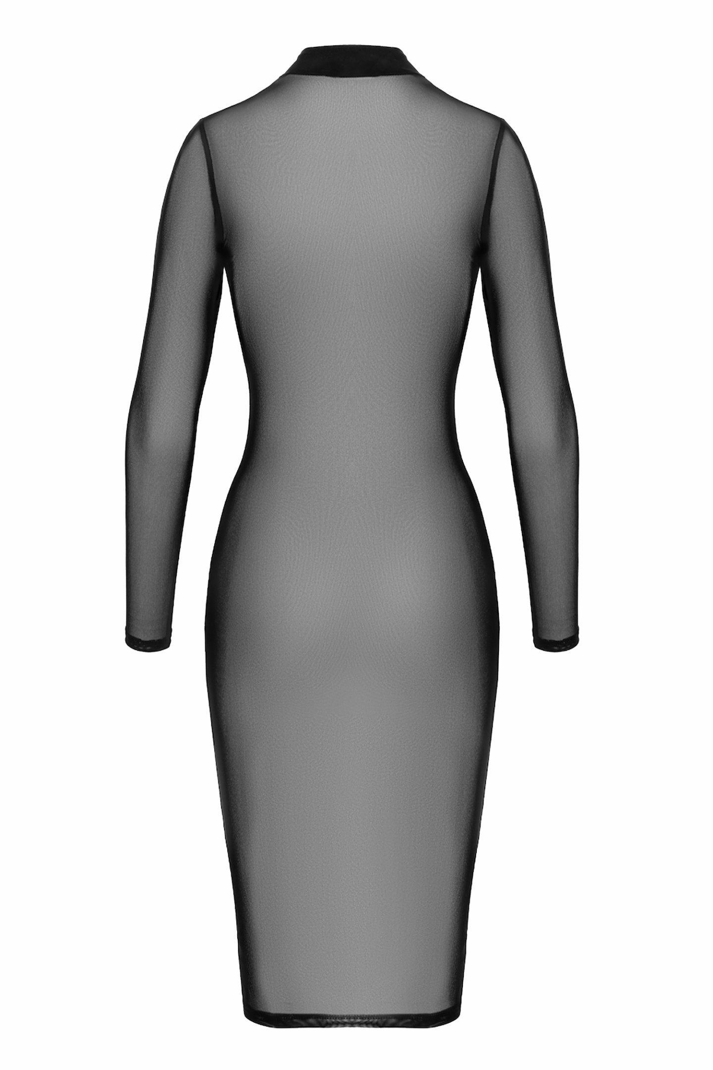 Noir Handmade Midikleid halblanges Kleid in günstig online kaufen