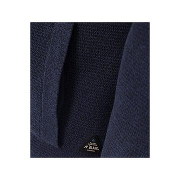 VENTI V-Ausschnitt-Pullover blau regular fit (1-tlg)
