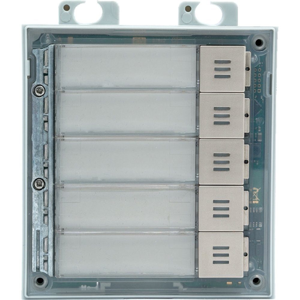 2N Türklingel Ruftastenerweiterung IP Verso - Klingeltaster Modul - silber