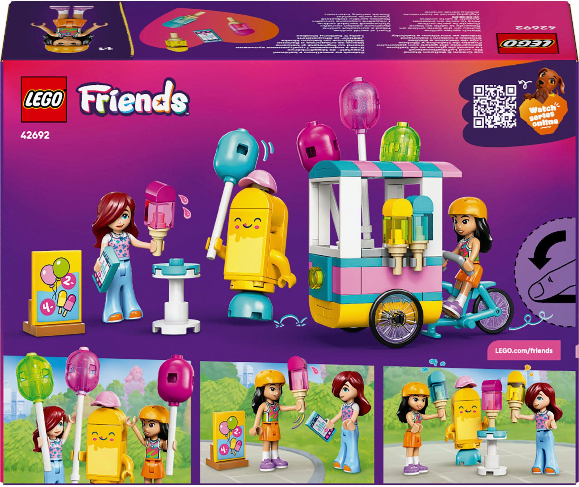 LEGO® Eis- und Luftballonstand (42692), LEGO Friends Konstruktionsspielstei günstig online kaufen