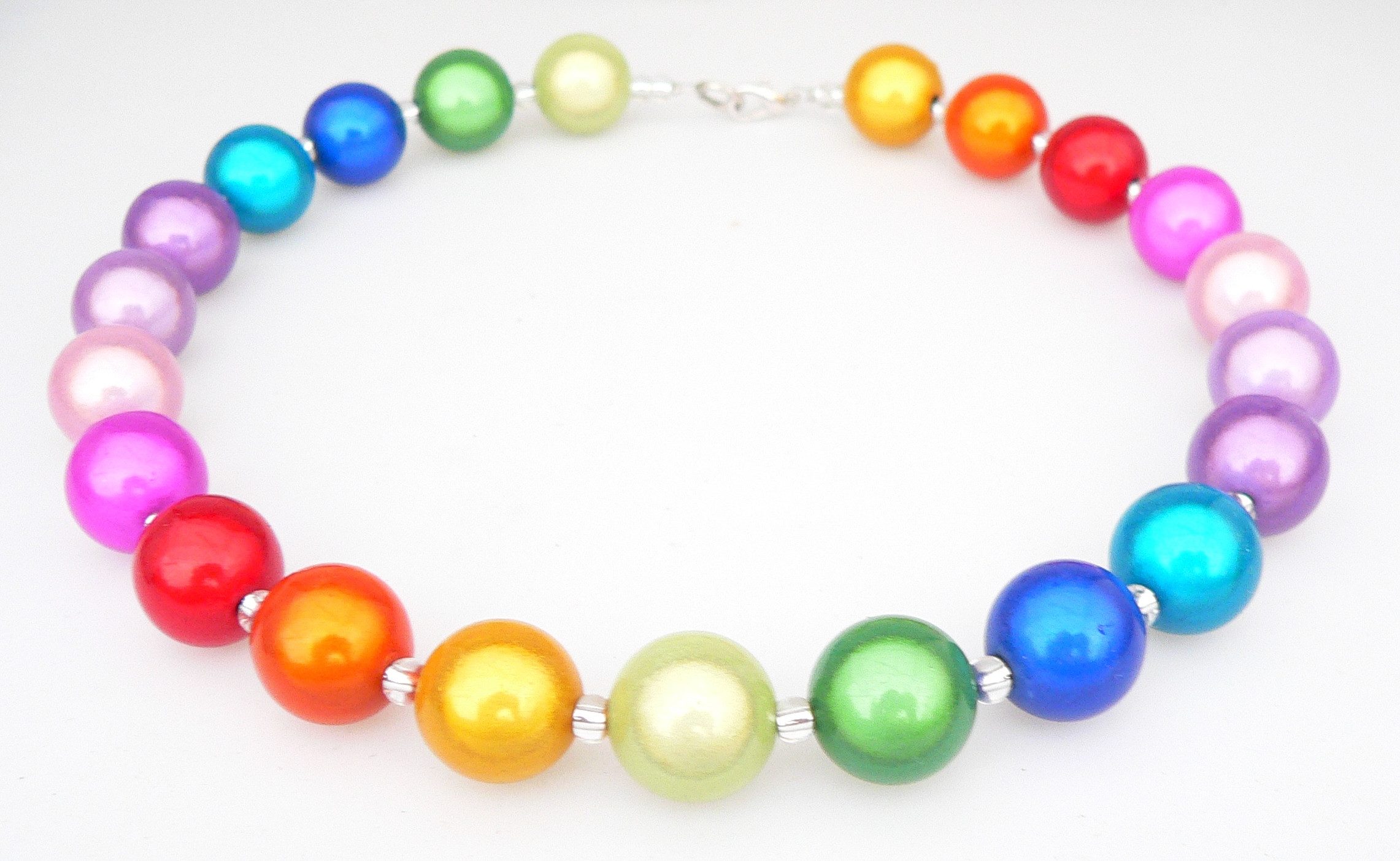 traumschmuck Perlenkette 149b Halskette Collier Miracle Perle 3D Effekt glä günstig online kaufen