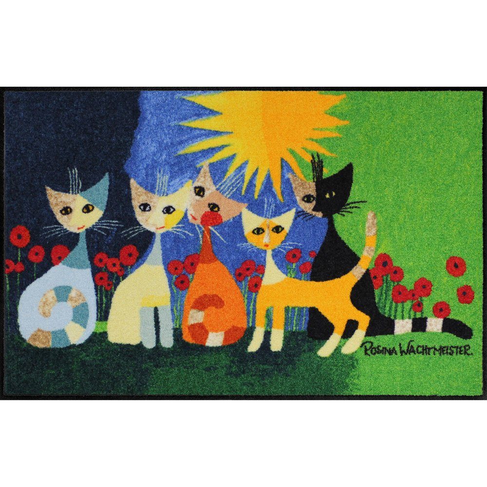 Salonloewe Fußmatte Fußmatte 50x75 Una Bella Compagnia, Eingangsmatte normal, Höhe: 500 mm
