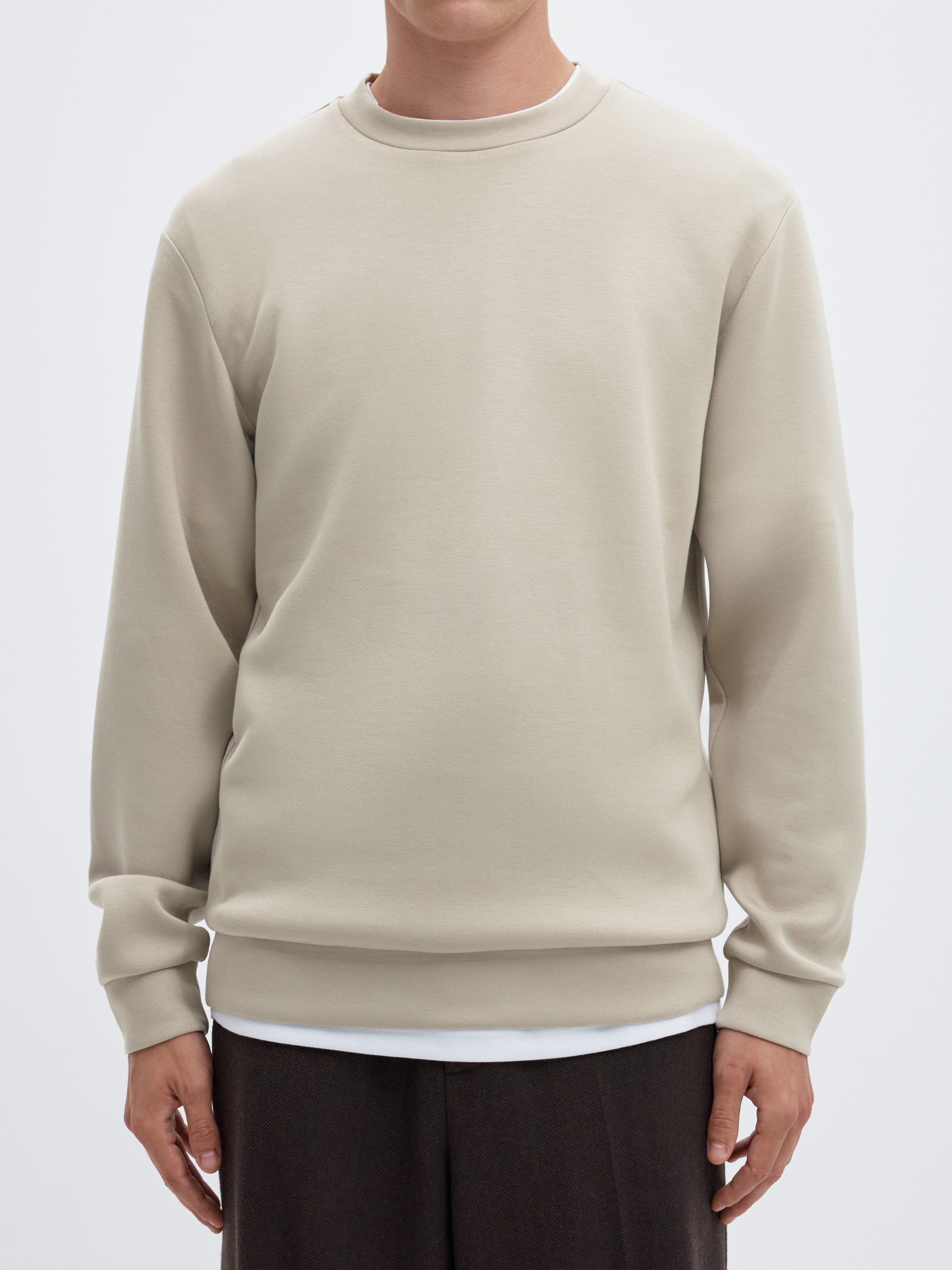 Sweatshirt SLHEMANUEL SOFT CREW NECK SWEAT NOOS