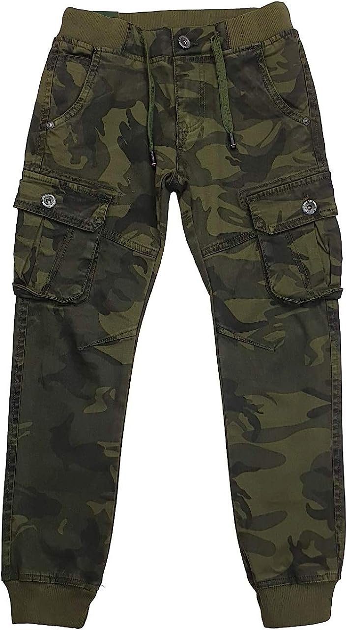 Fashion Cargo Cargohose Hose, J5846 Boy Muster, Stretch Camouflage