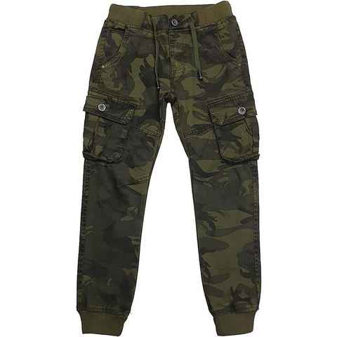 Fashion Boy Cargohose Cargo Stretch Hose, Camouflage Muster, J5846