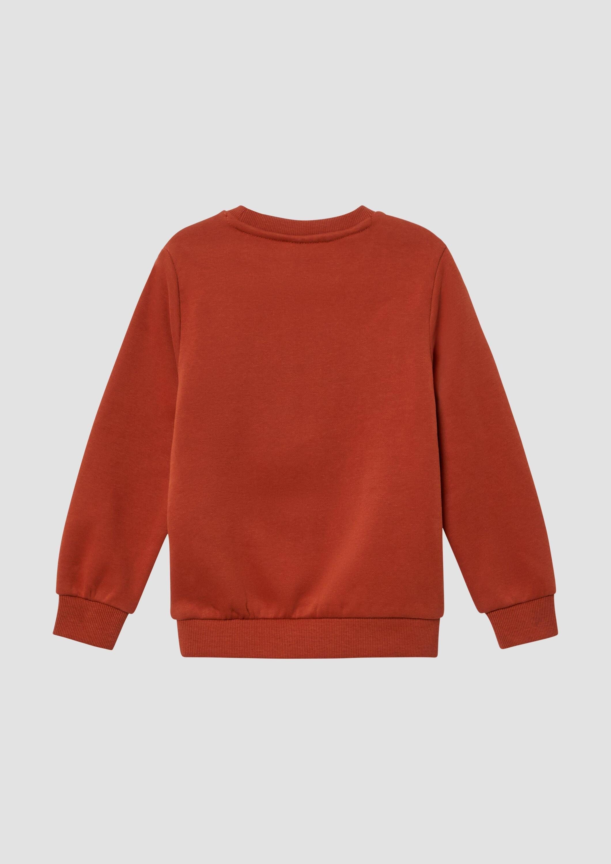 s.Oliver Sweatshirt Sweatshirt Kuscheliges Sweatshirt mit X-Mas-Frontprint günstig online kaufen
