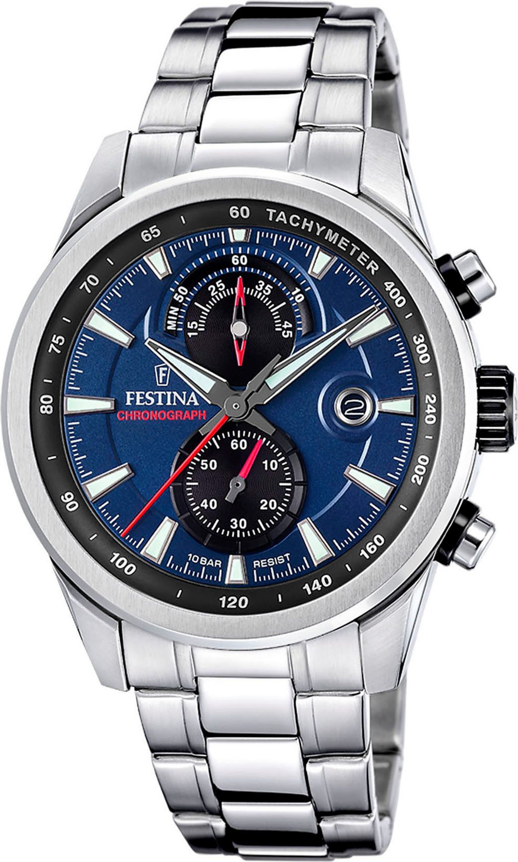 Festina Chronograph Timeless Chronograph F20694/5, Quarzuhr, günstig online kaufen