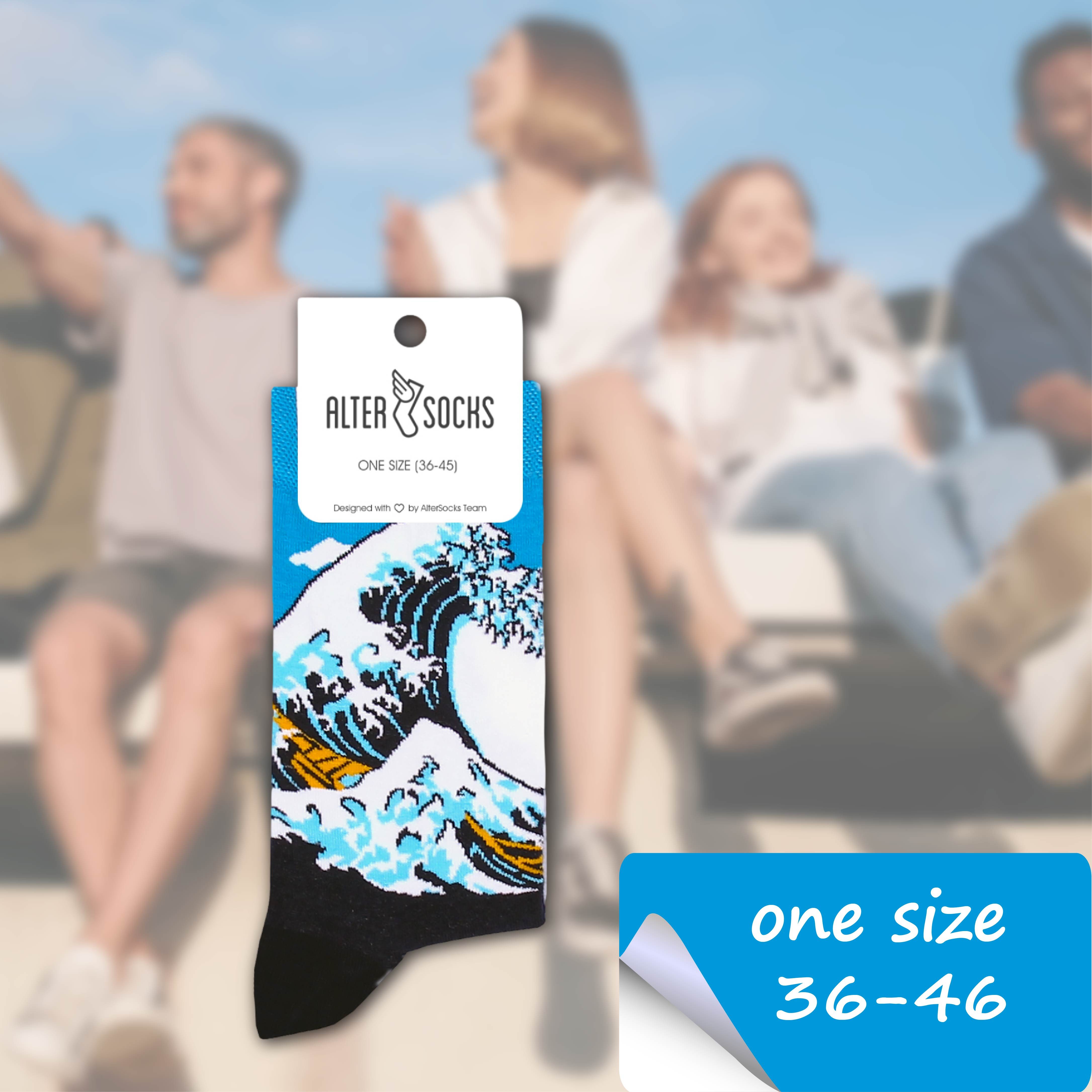 AlterSocks Freizeitsocken Lustige Socken Motiv Socken Damen & Herren Unisex Größe 36 – 45