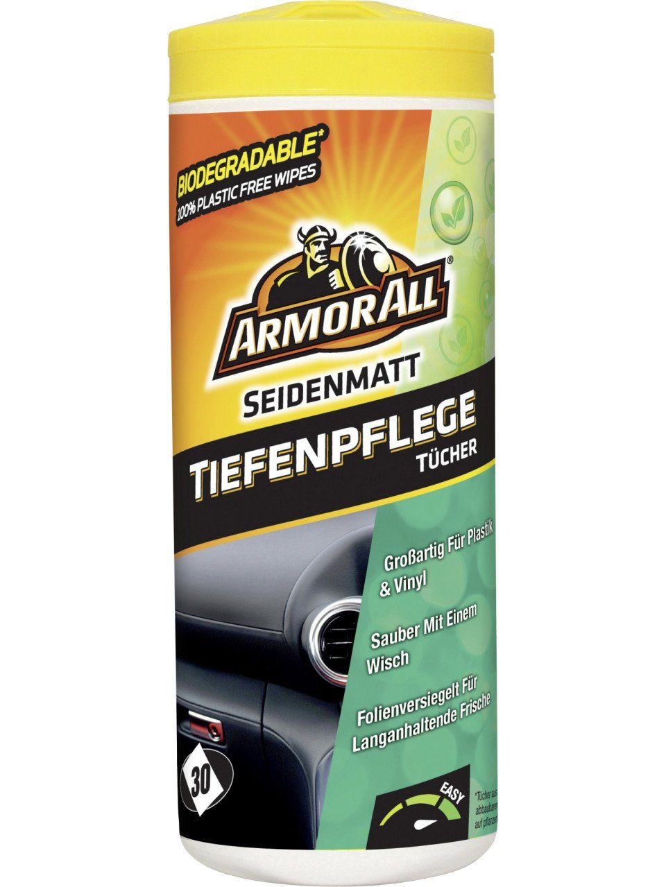 Armor All Armor All Kunststoffpflegetücher-Box seidenmatt 30 Autopolitur