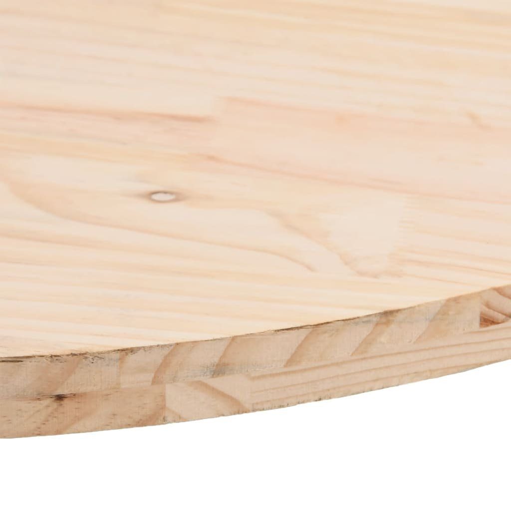 St) cm Kiefer Massivholz Tischplatte (1 furnicato Oval 110x55x2,5