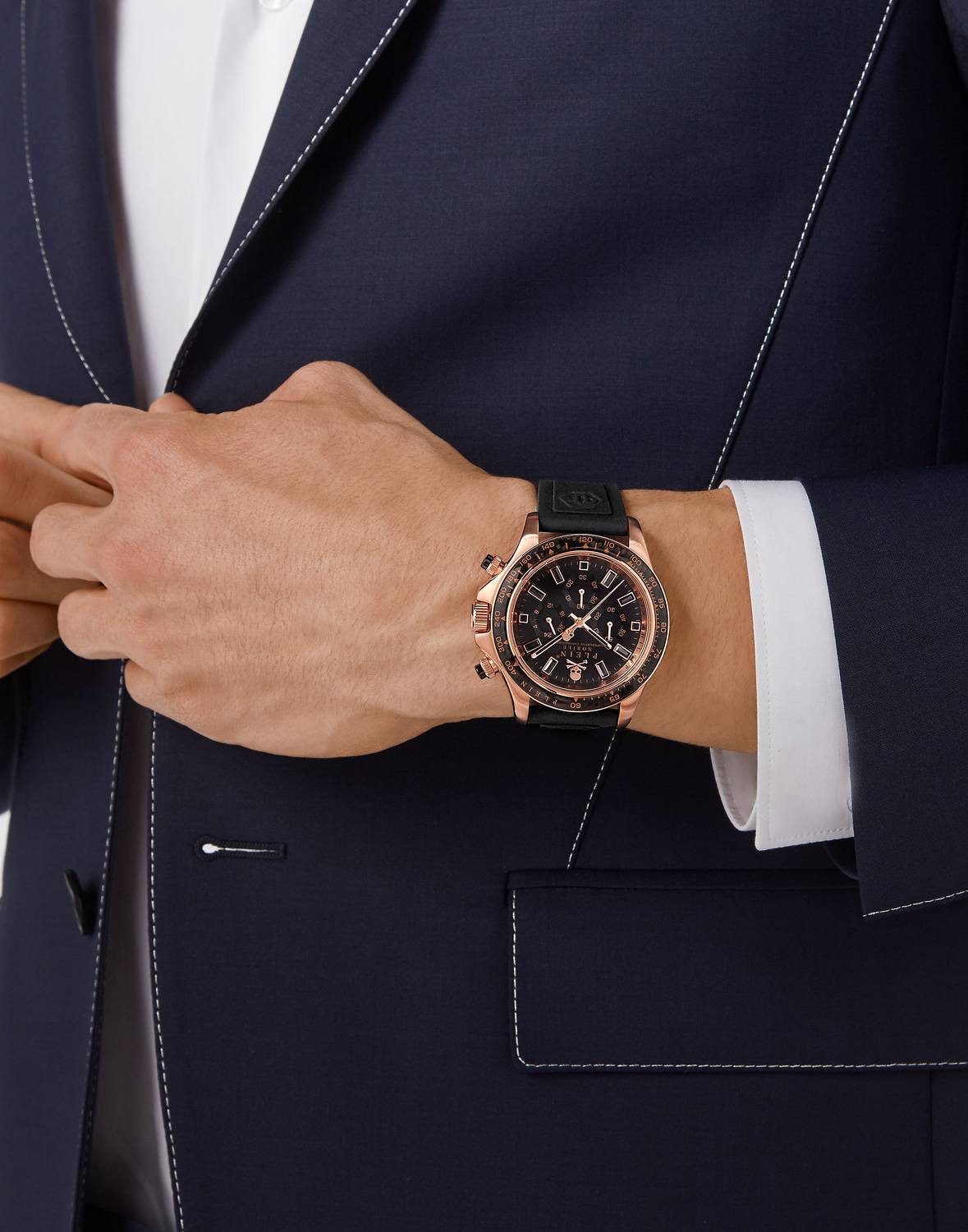 PHILIPP PLEIN Chronograph Nobile Racing Carbon günstig online kaufen