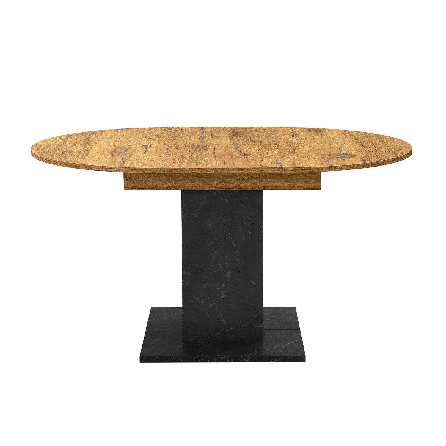 B&D home Säulen-Esstisch WIM, rund, ausziehbar, günstig online kaufen