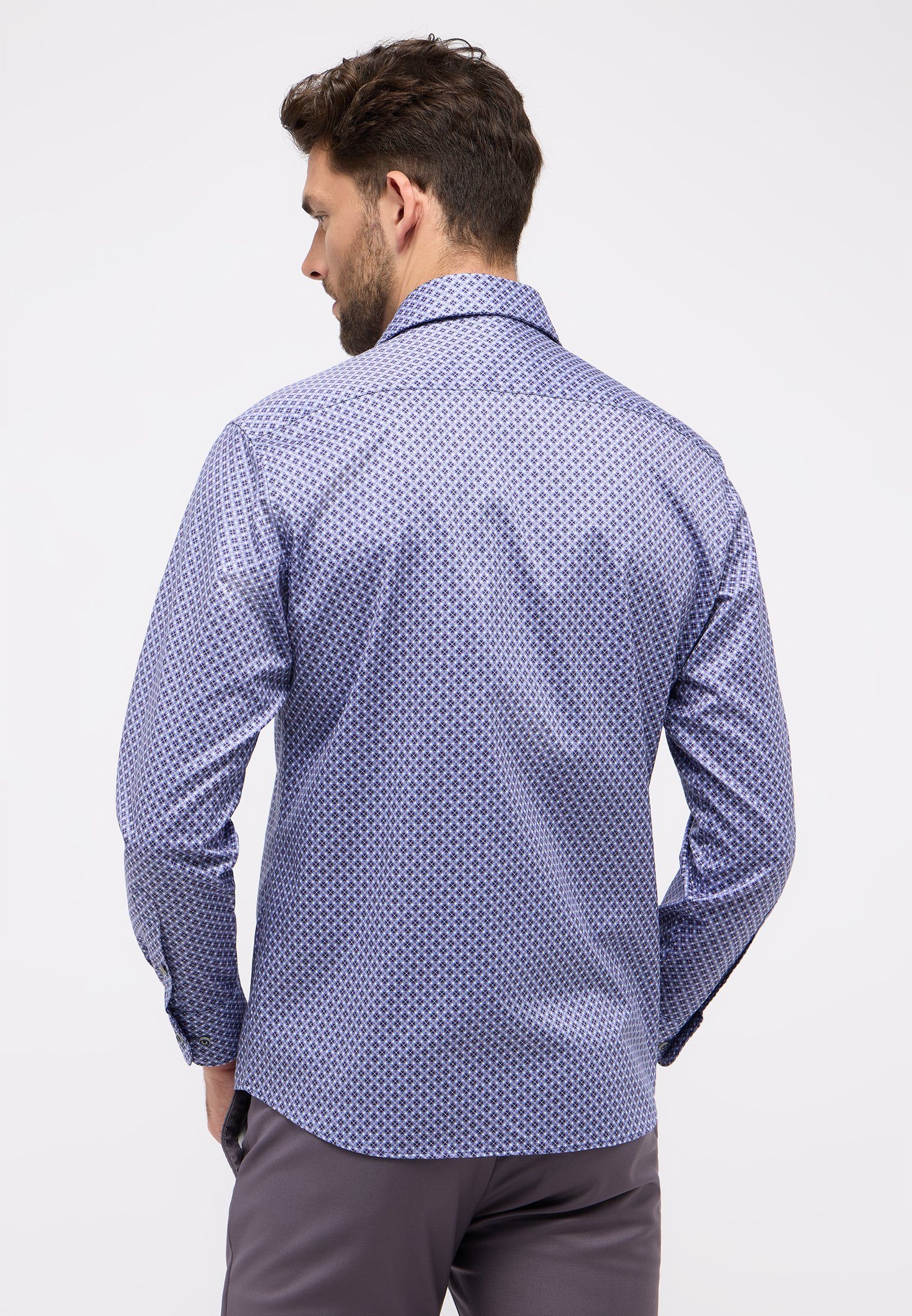Eterna Langarmhemd MODERN FIT EASY IRON (bügelleicht) günstig online kaufen