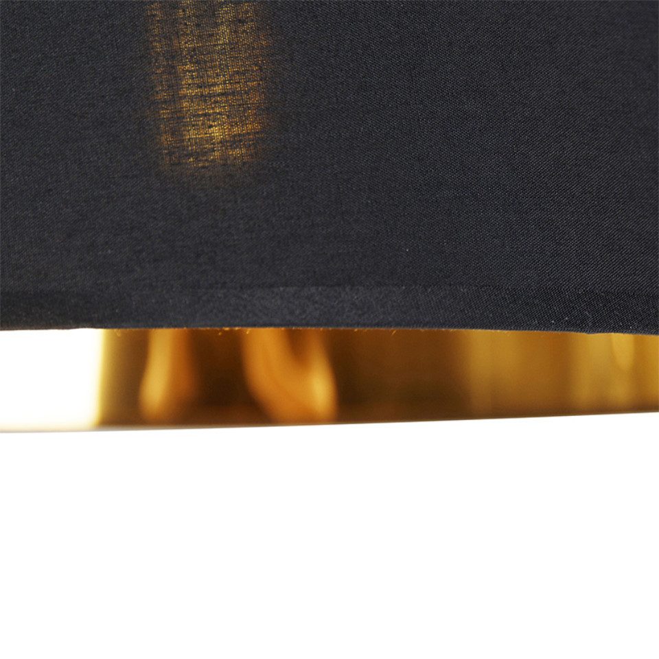 Qazqa Bogenlampe Arc-basic, ohne Leuchtmittel, Warmweiß, QAZQA Bogen­lampe, e27, Schwarz, Stahl, Modern