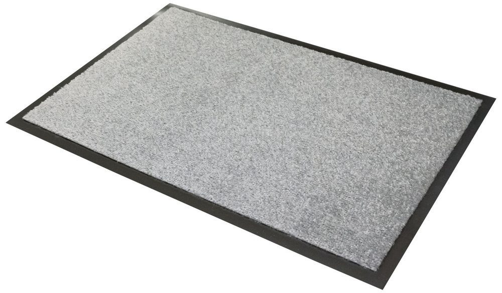 Mercury Fußmatte Mercury Fußmatte Alpha hellgrau 90,0 x 150,0 cm