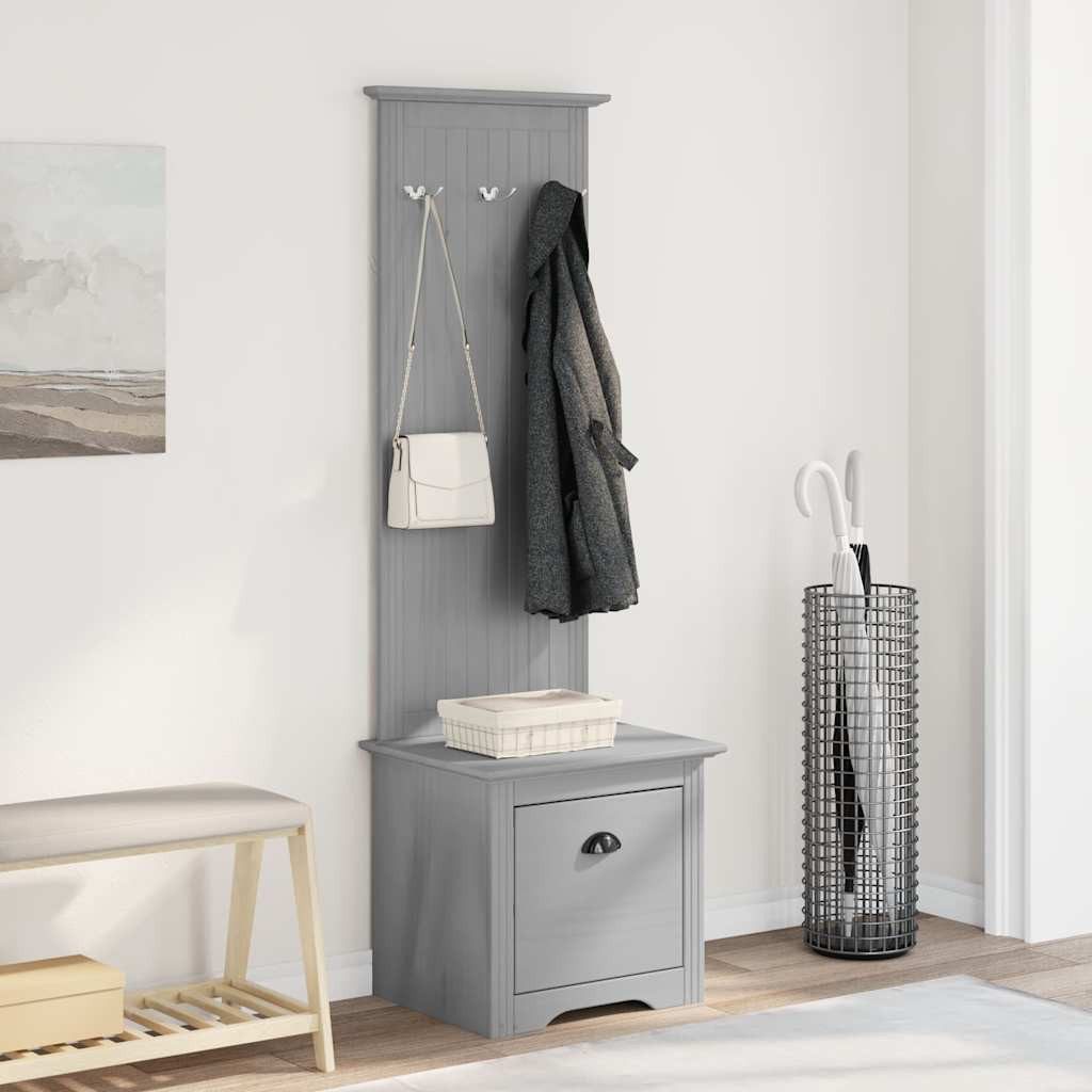 vidaXL Sitzbank Flurschrank mit Haken BODO günstig online kaufen