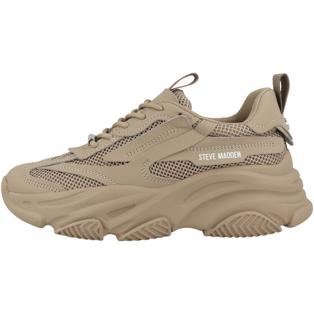 STEVE MADDEN Possession-E Damen Sneaker Turnschuhe, Sportschuhe, Freizeitschuhe, Halbschuhe, Schnürschuhe