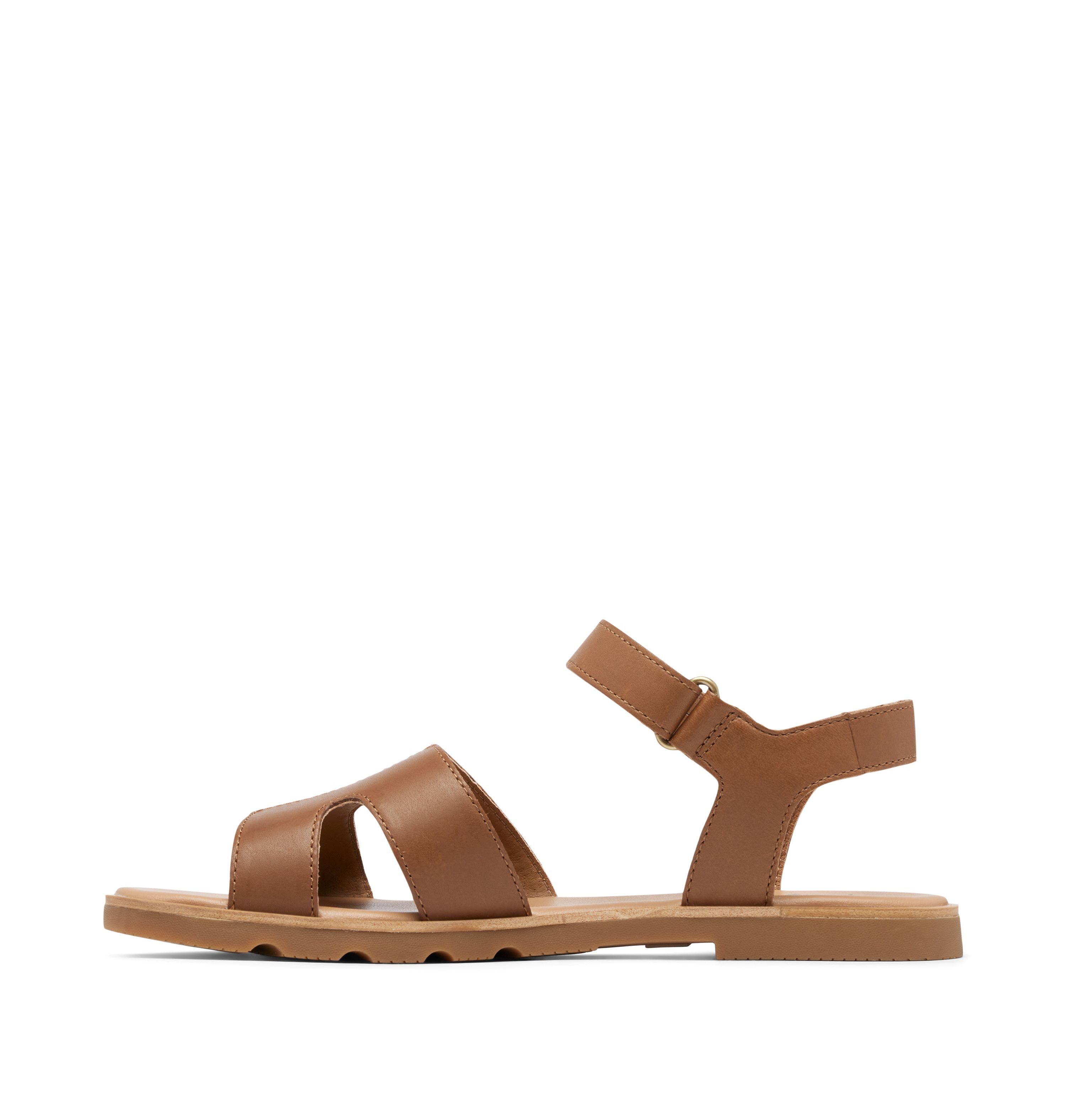 Sorel Ella III Ankle Strap (Leder) braun Damen Sandale