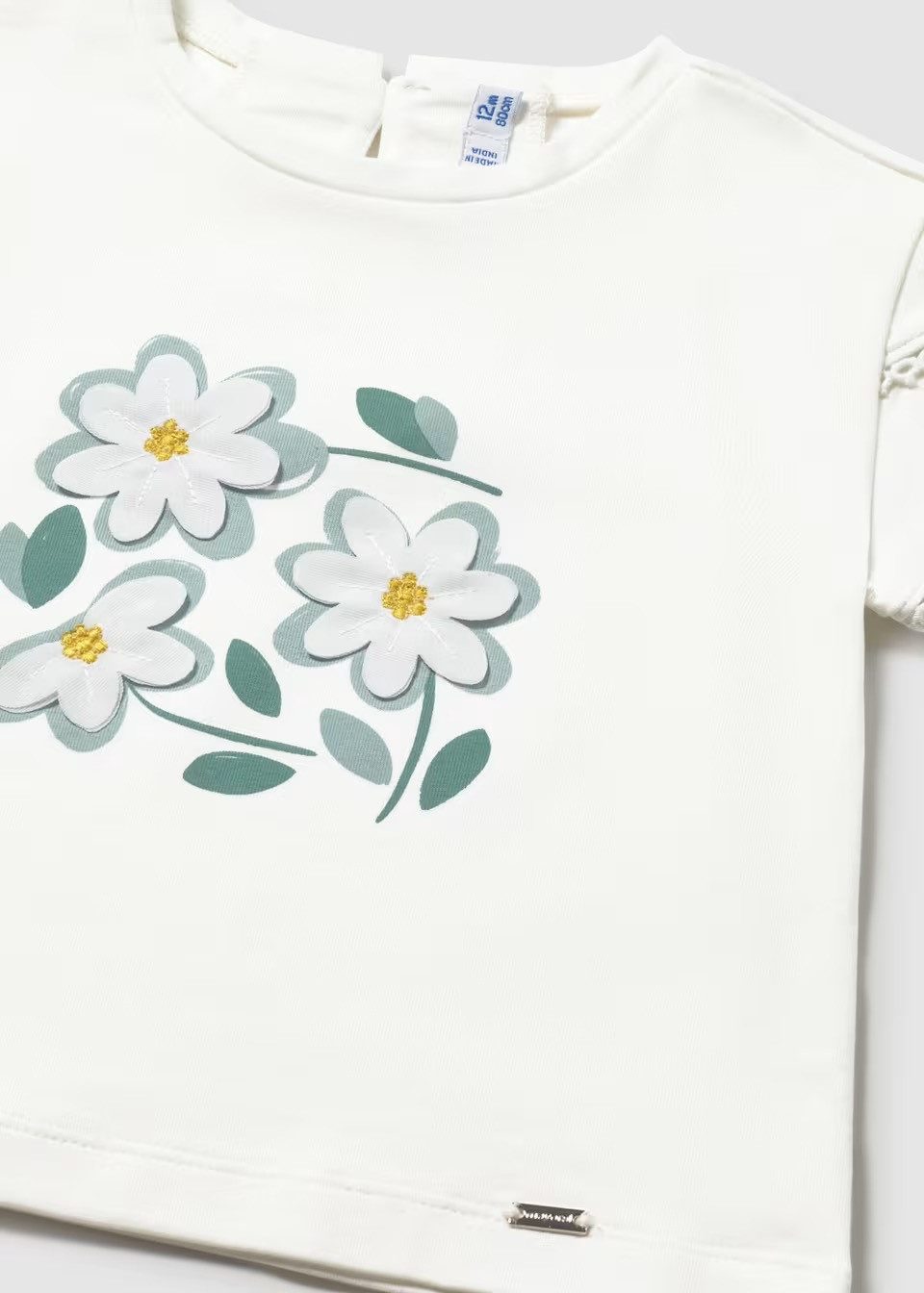 Mayoral T-Shirt Mayoral Baby Mädchen T-Shirt mit Printmotiv (1079-091)