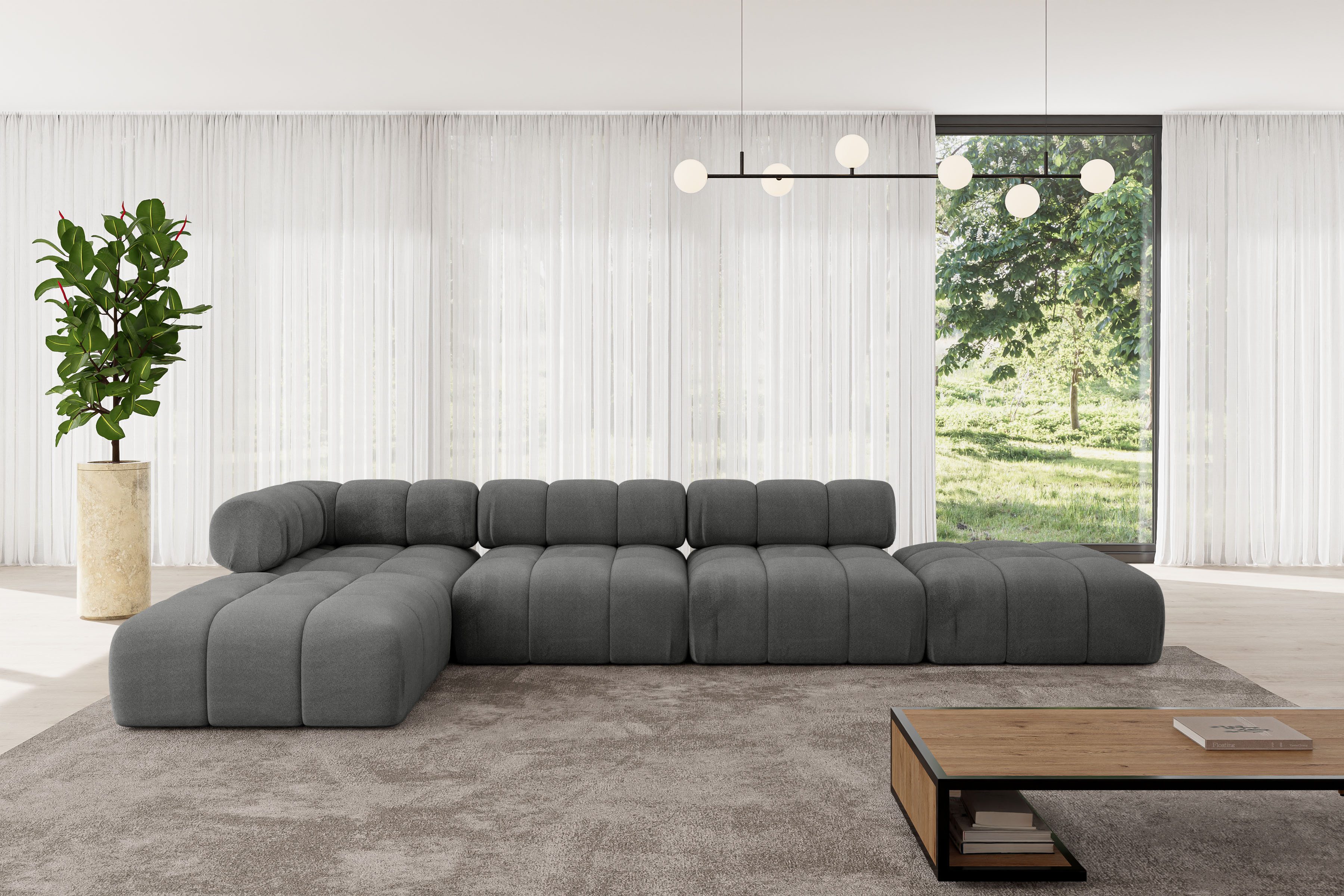 ALTDECOR Ecksofa Kerru-L2, Sofa Praktische Bequeme günstig online kaufen