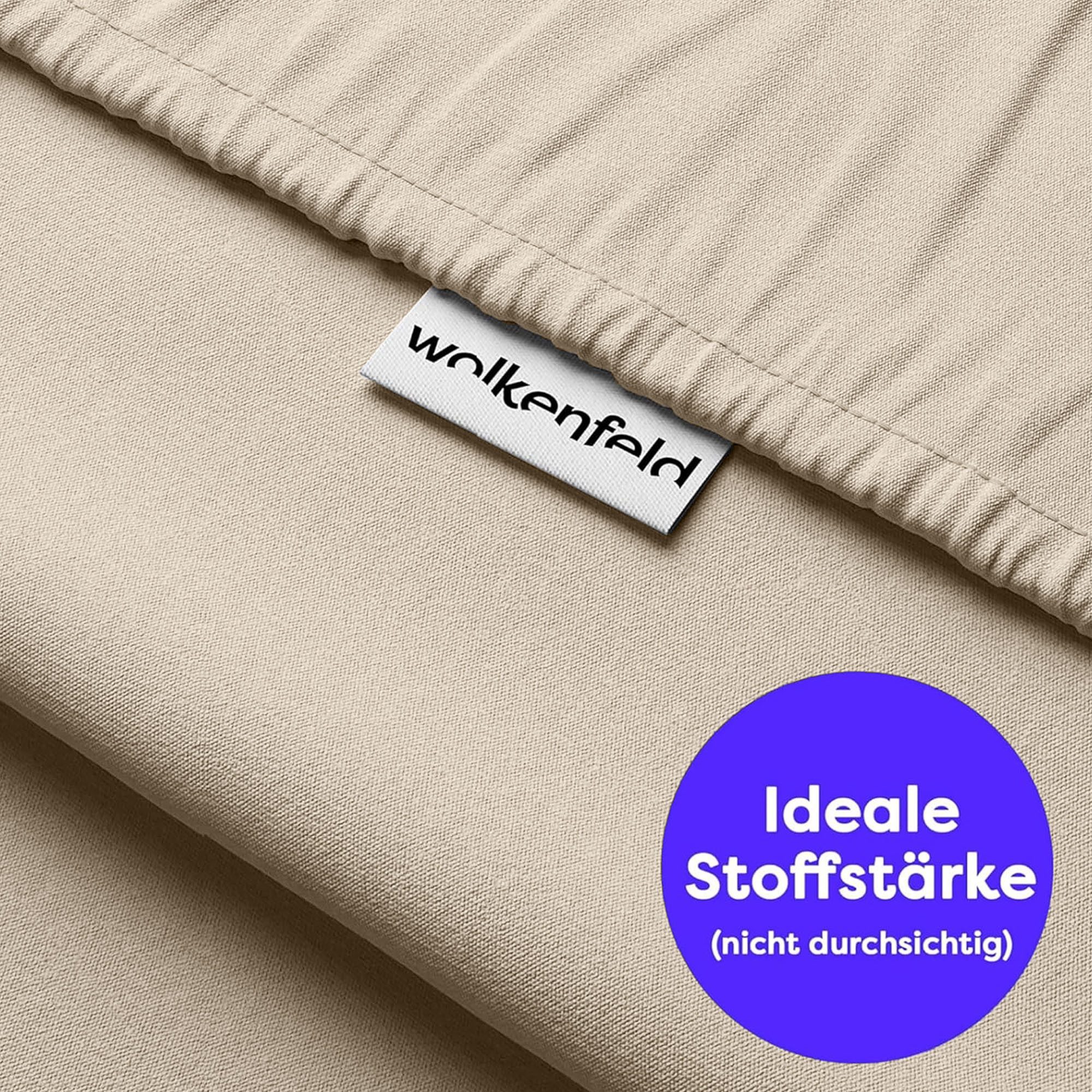 Wolkenfeld Bettwäsche Allergiker Bettwäsche, unfassbar weich, Microfaser, 3 günstig online kaufen