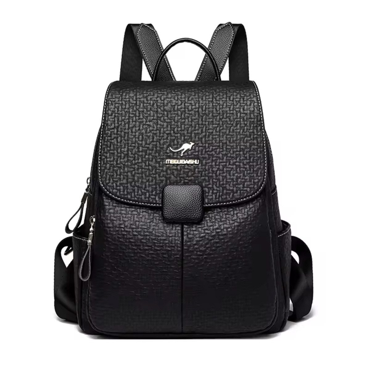 SHG Cityrucksack ⌂ Rucksack Freizeitrucksack Tagesrucksack Damenrucksack (Farbe: Schwarz), Freizeit Reise Sport Arbeit Schule Uni Konzert Shopping Festival