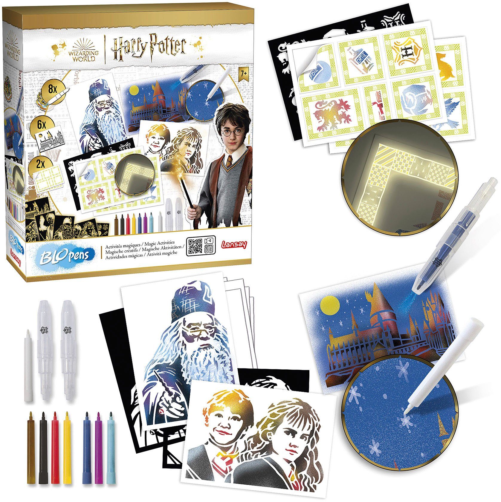 Blopens Kreativset Sprühstifteset Harry Potter