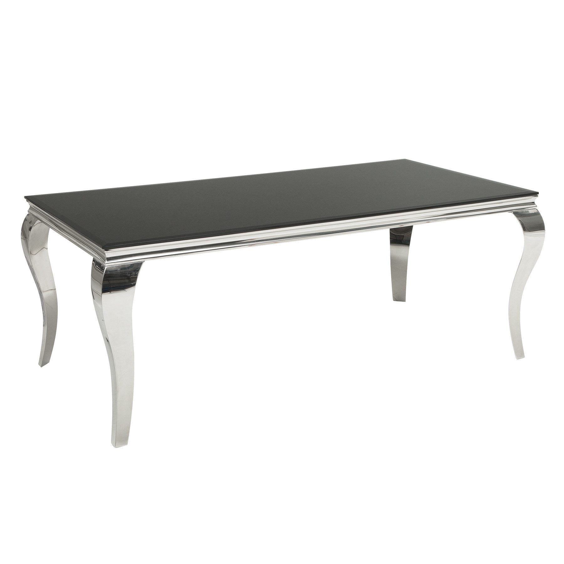 riess-ambiente Esstisch MODERN BAROCK 200cm schwarz / silber (1-St), Esszim günstig online kaufen