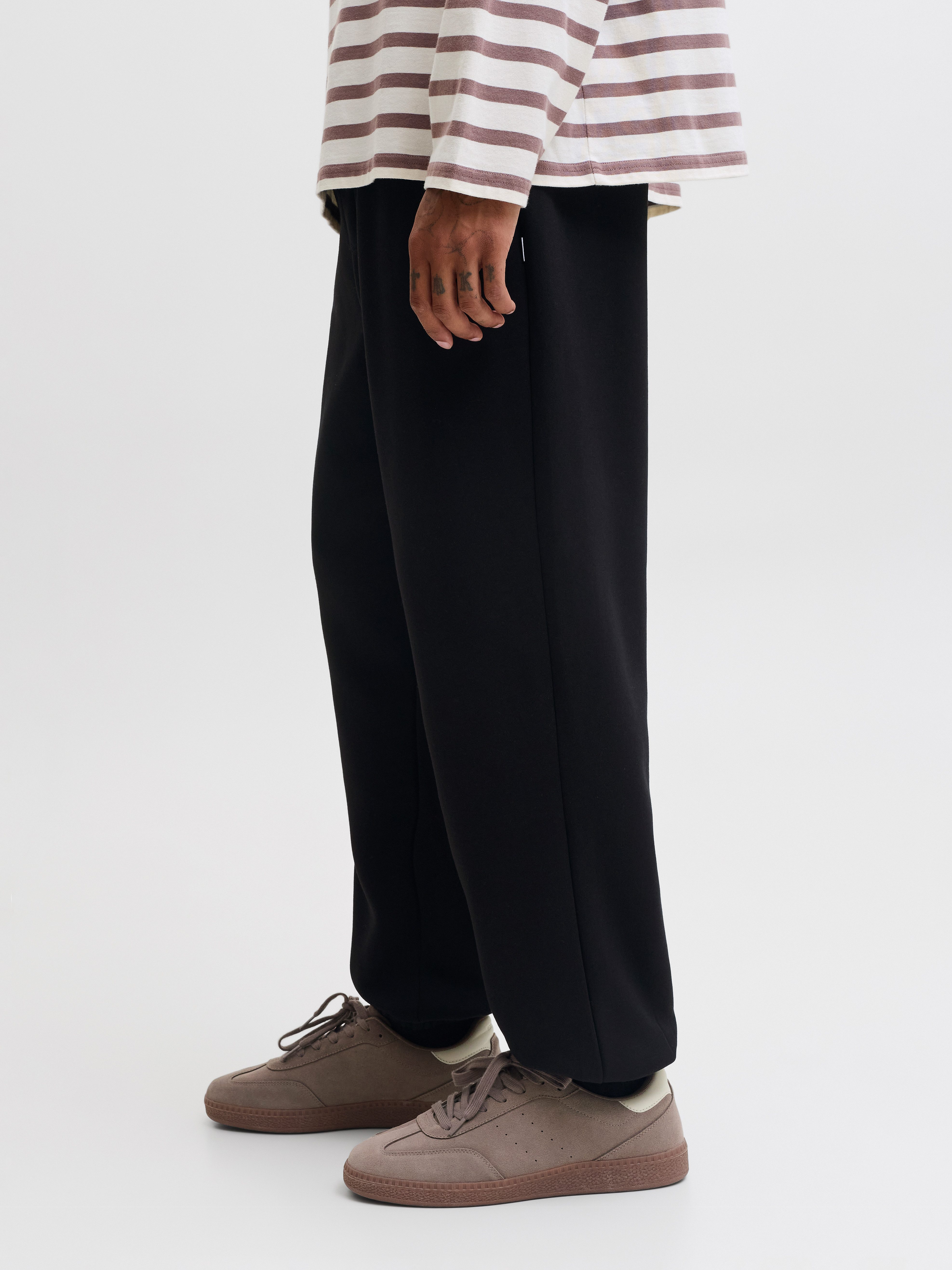 Jack & Jones Sweathose JPSTKARL BRADLEY SWEAT PANT CUFFED Materialmix, regular fit – Bild 2 von 5