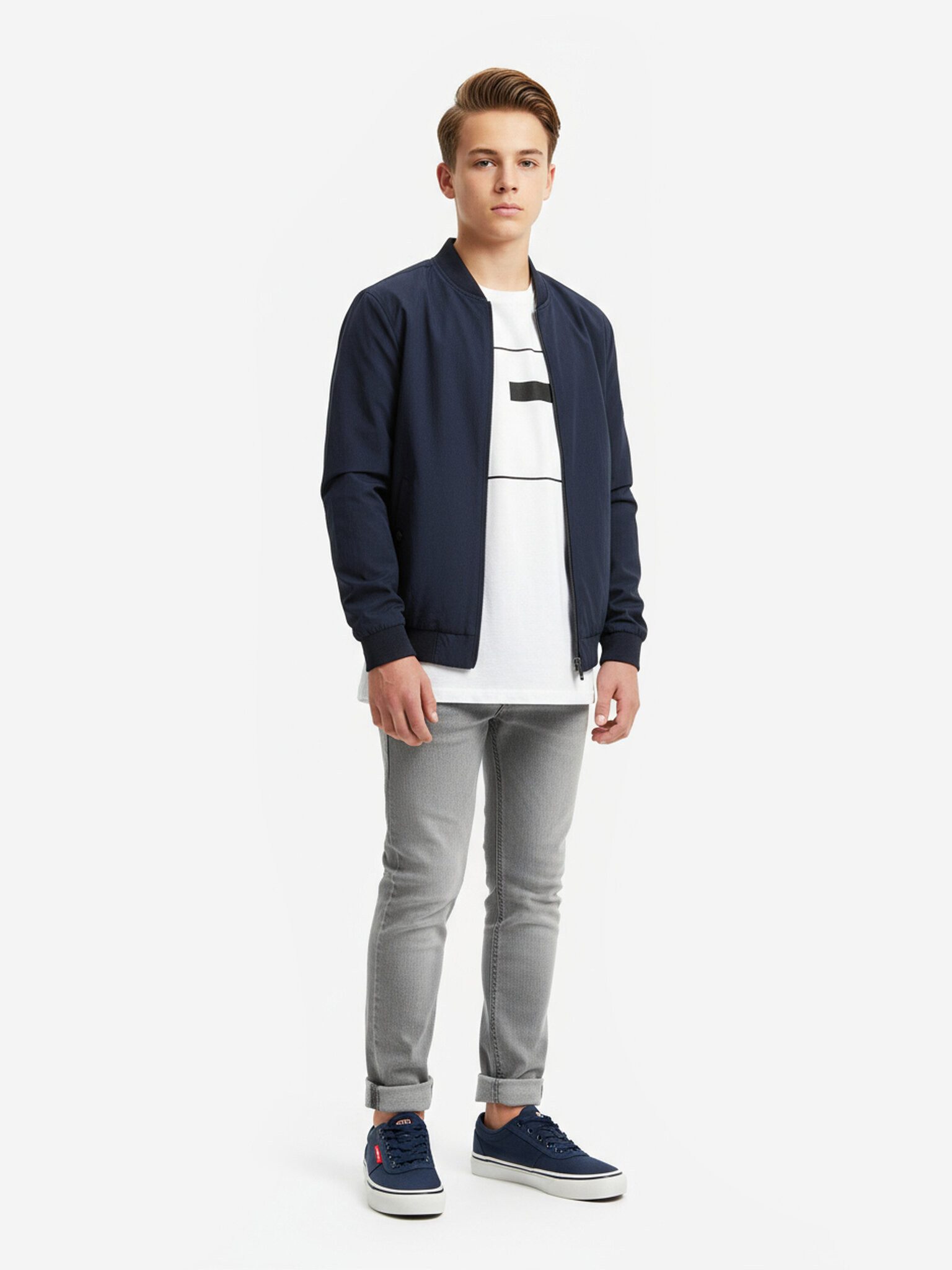 sprandi Sprandi Sneakers Boy Navy Blue CEO-BP40-HH712 Sneaker