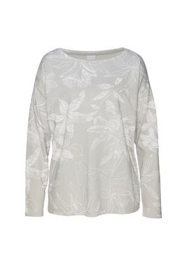 LASCANA Sweatshirt mit floralem Alloverdruck