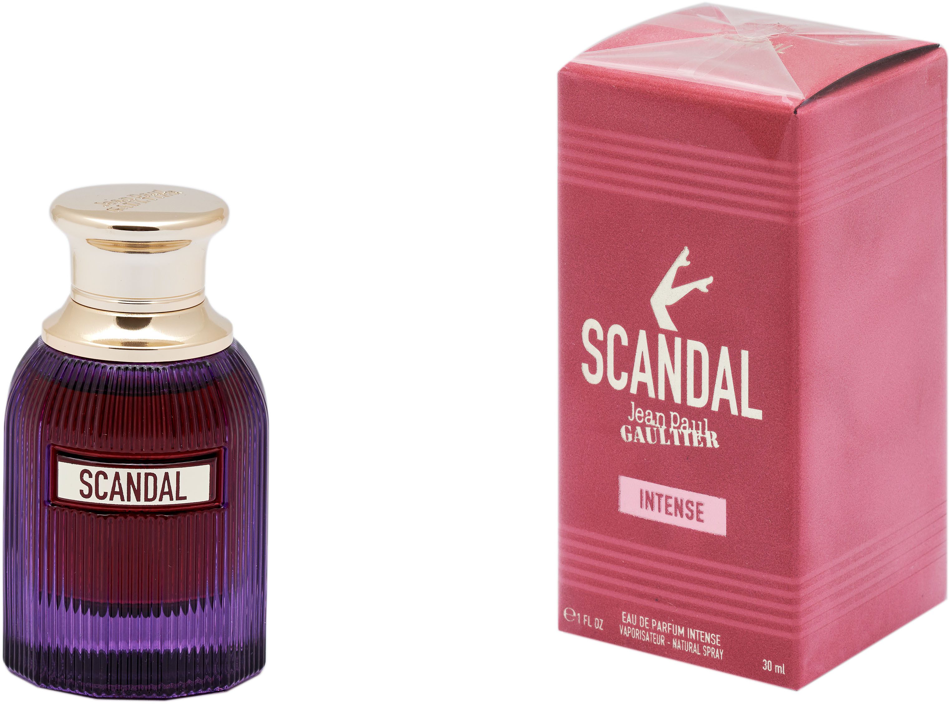 JEAN PAUL GAULTIER Eau de Parfum SCANDAL INTENSE, EDP, blumig-orientalischer Duft aus Kardamom und Vanille.