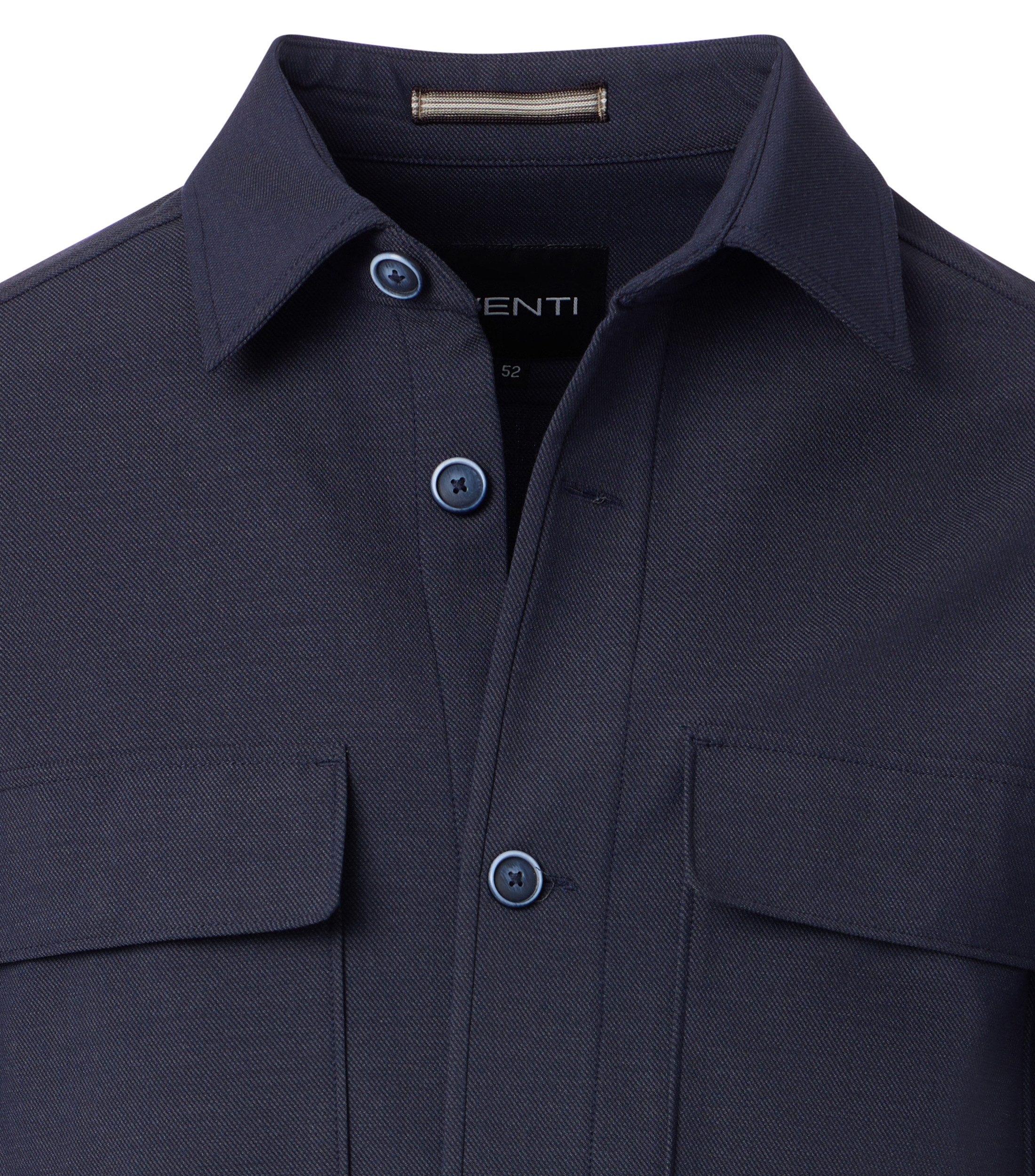 VENTI Langarmhemd VENTI Hemdjacke City uni