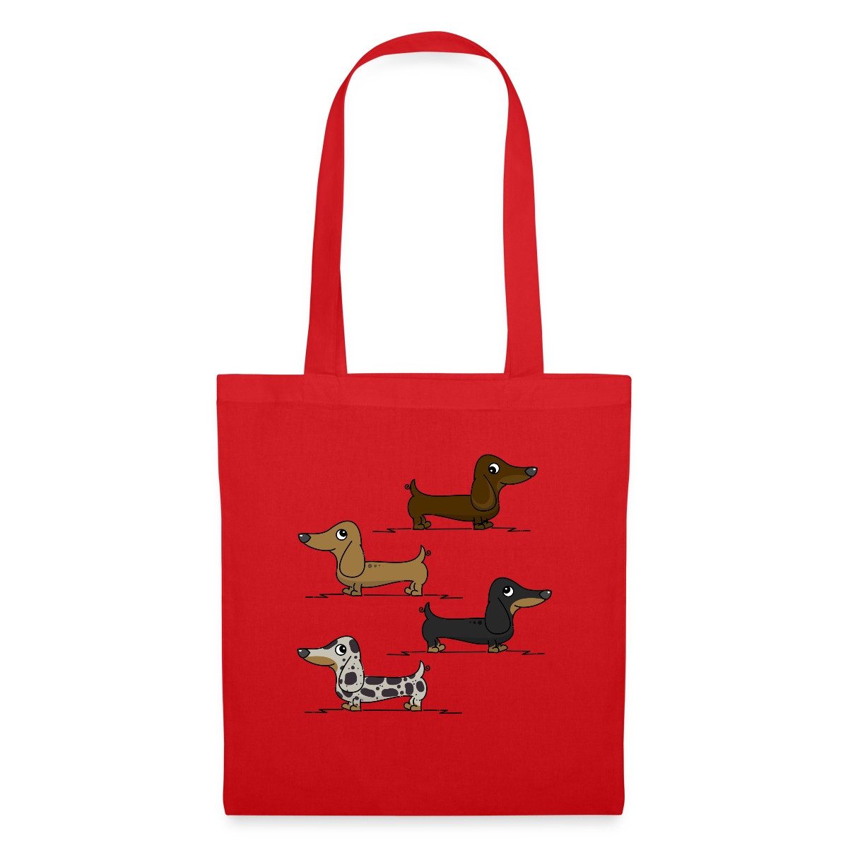 Spreadshirt Henkeltasche Dackel Dackeln Hund Geschenk günstig online kaufen